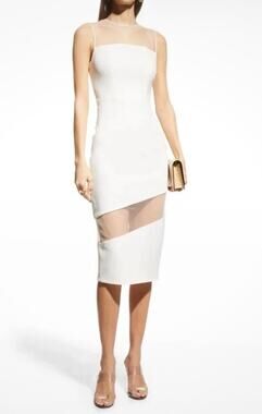 dress the population pamela dress Dress the Population | Dresses | Dress The Population Pamela Long Sleeve Satin Midi Dress Womens Size Small